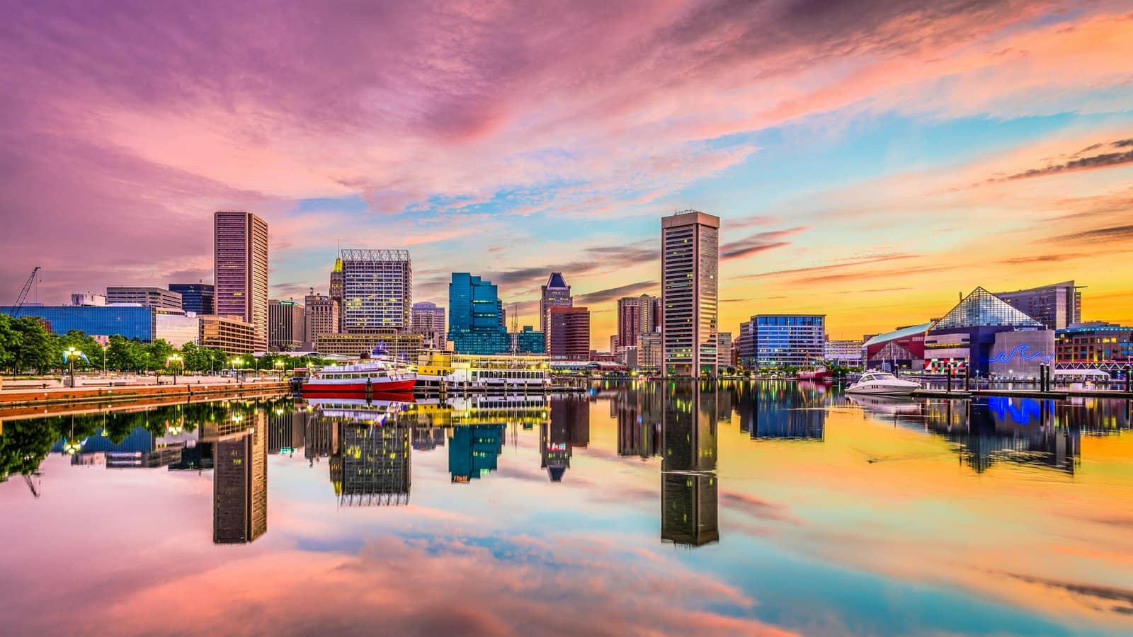 Baltimore, Maryland Skyline